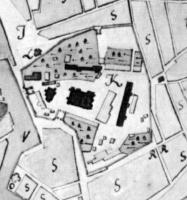 Фрагмент плану Києва 1774 р.