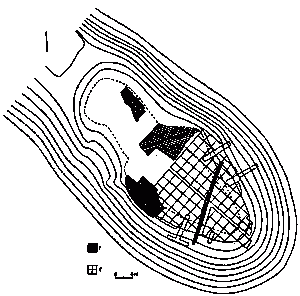 План Сокілецького городища за М. П.…