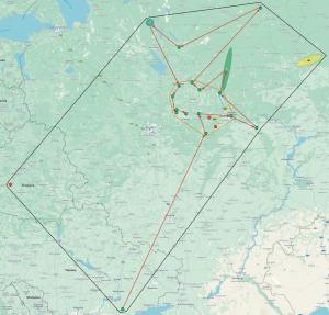 »Murom» group. Real route (class A) »Murom» group. Real route (class A)