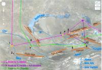 Rubruk's route through southern…