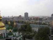 Вид з дзвіниці собору в напрямку…