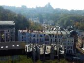 Вид з півночі, з Замкової гори (2007 р.)