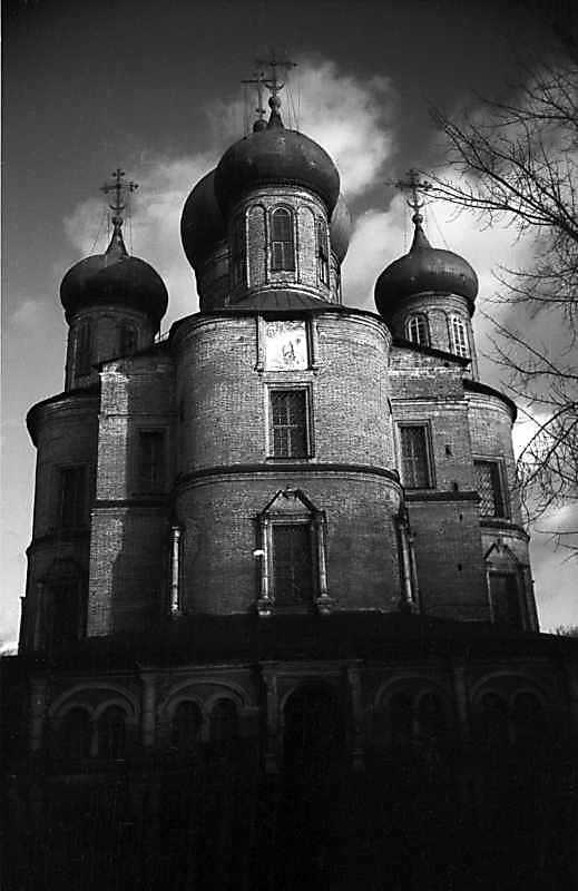 New cathedral of Donskoy monastery…